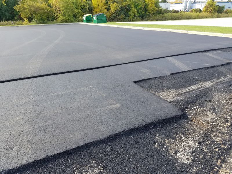 Asphalt Parking Lot Paving detail